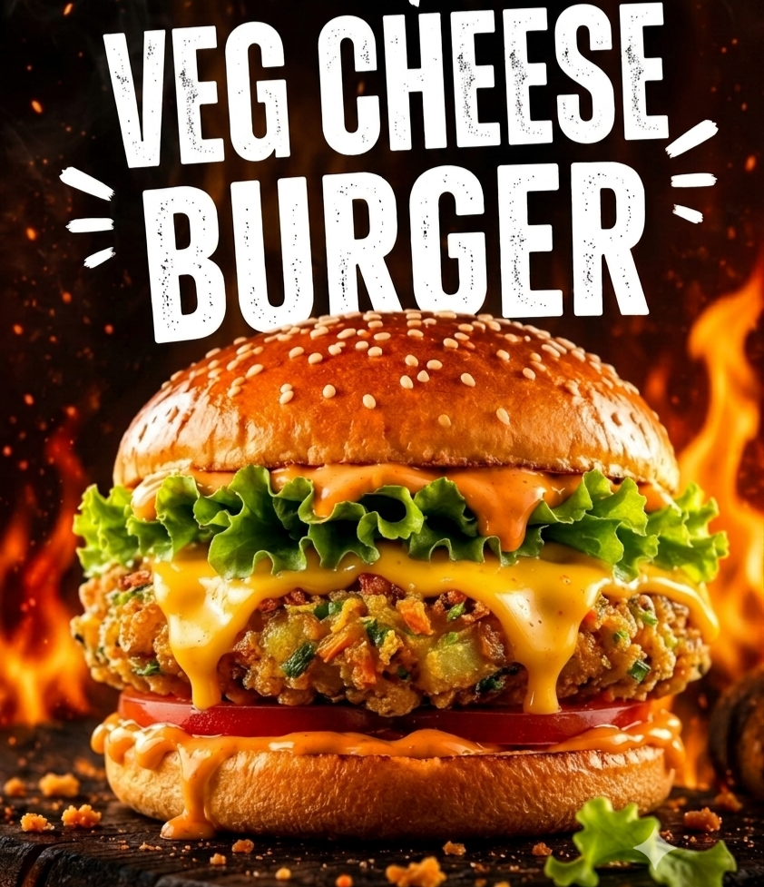 VEG CHEESE BUR