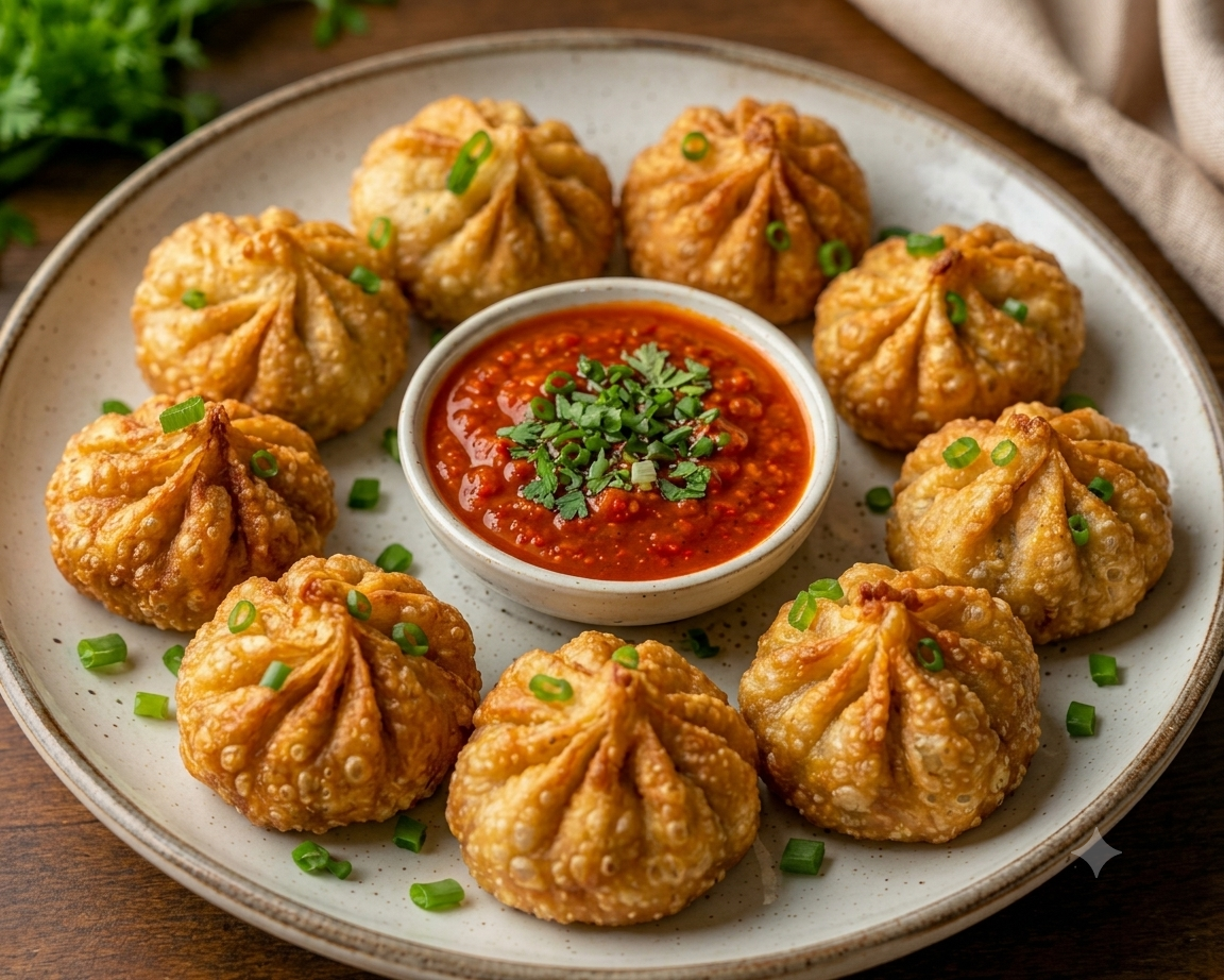 VEG FRY MOMOS 