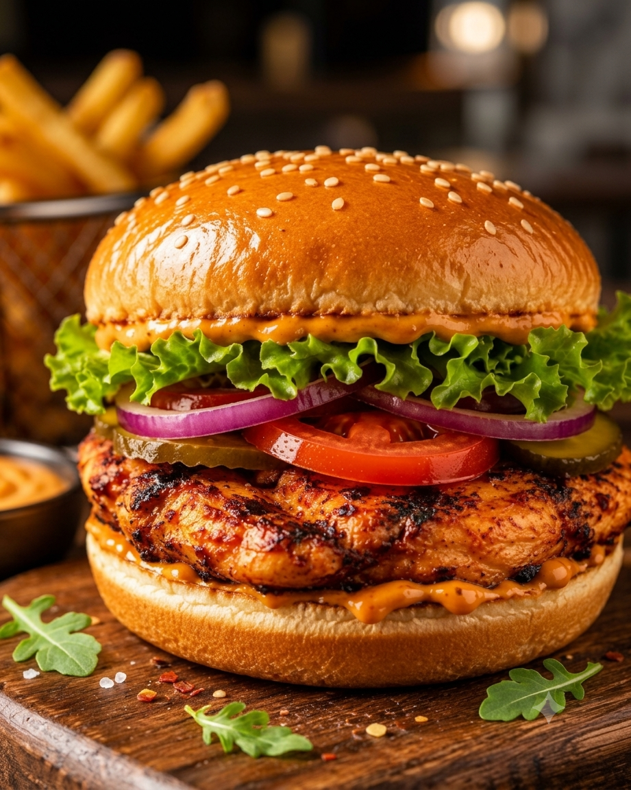 CHICKEN BURGER 